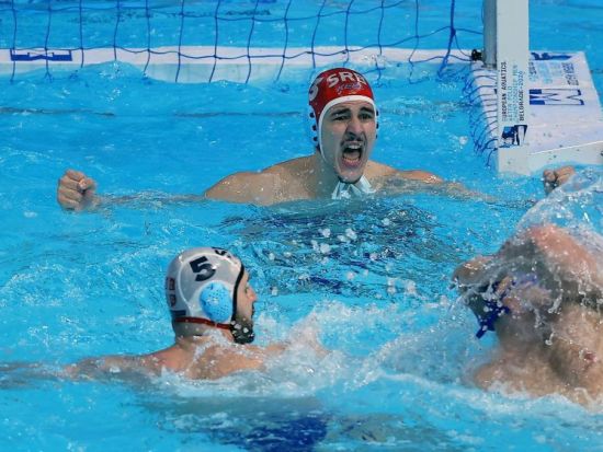 Men's European Water Polo Championships semi-final: Serbia vs. Italy