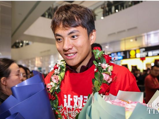 Chinese U23 team earns hero's welcome home after best-ever U23 Asian Cup finish