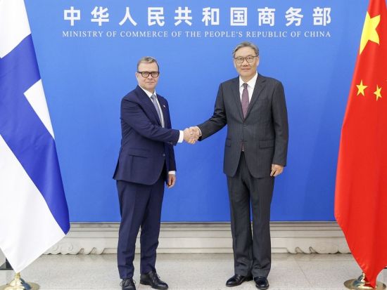China, Finland host 6th China-Finland Committee for Innovative Business Cooperation Meeting, vowing to set up closer economic and trade ties