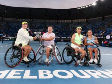 Highlights of Australian Open tennis tournament