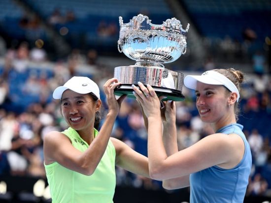China's Zhang and Mertens win Australian Open women's doubles title