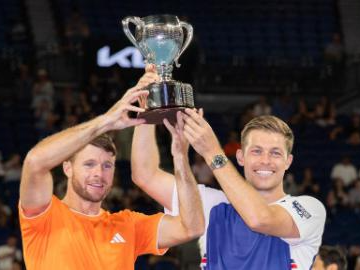 Christian Harrison, Neal Skupski win men's doubles final at Australian Open