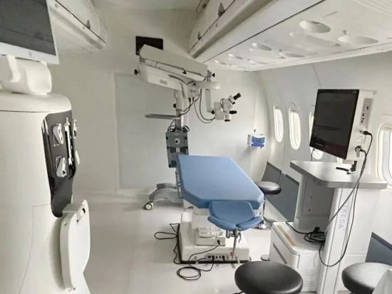 China's first licensed airplane hospital takes healthcare to new heights