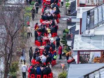Spring Festival cultural event held in E China's Zhejiang