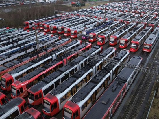 Tens of thousands of transport workers go on strike in Germany