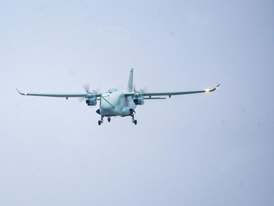 China's hybrid unmanned cargo aircraft completes first flight