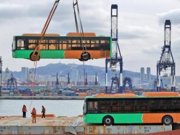 China-made natural gas-powered buses to be deployed in public transportation in Mexico
