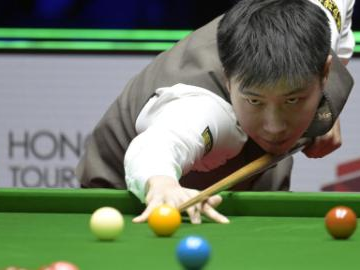 Snooker World Grand Prix quarterfinal: Zhao Xintong vs. Chris Wakelin