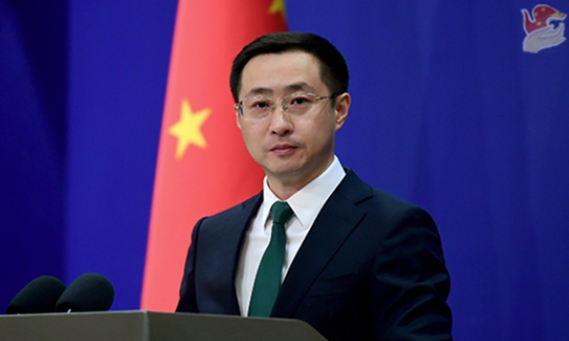 Photo: Chinese Foreign Ministry spokesperson Lin Jian