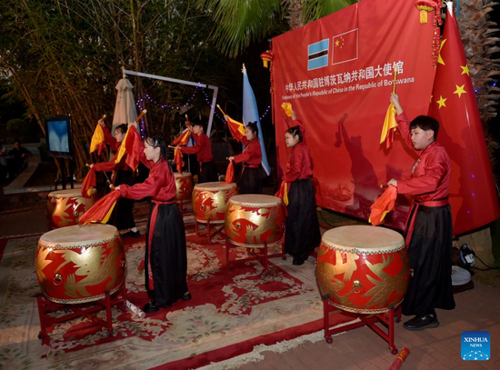Spring Festival celebration held in central Botswana