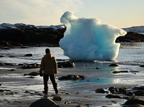 Greenland's west coast posts warmest January on record