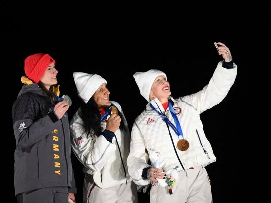 US bobsledder Meyers Taylor claims women's monobob gold in fifth Olympic appearance