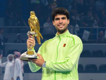 Carlos Alcaraz wins men's singles at ATP Qatar Open 2026
