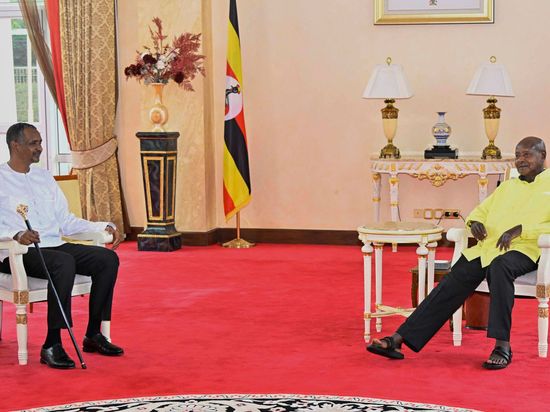 Sudan condemns Uganda over Museveni's meeting with RSF leader