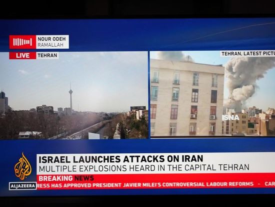 Israel says killed Iran's armed forces chief of staff, 40 commanders