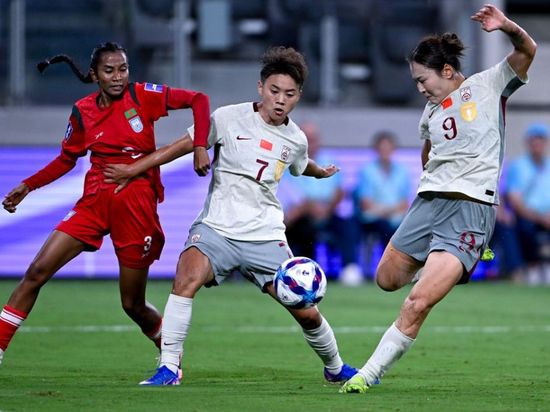 Defending champion China beats Bangladesh at Women's Asian Cup