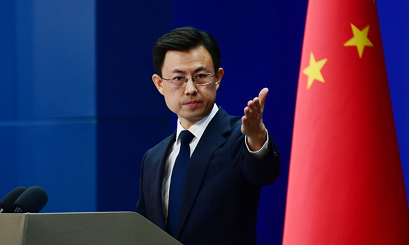 Photo: Chinese Foreign Ministry spokesperson Guo Jiakun