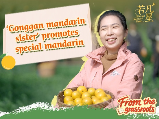 From the grassroots | 'Gonggan mandarin sister' promotes special mandarin
