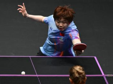 In pics: women's singles round of 32 match at WTT Champions Chongqing 2026