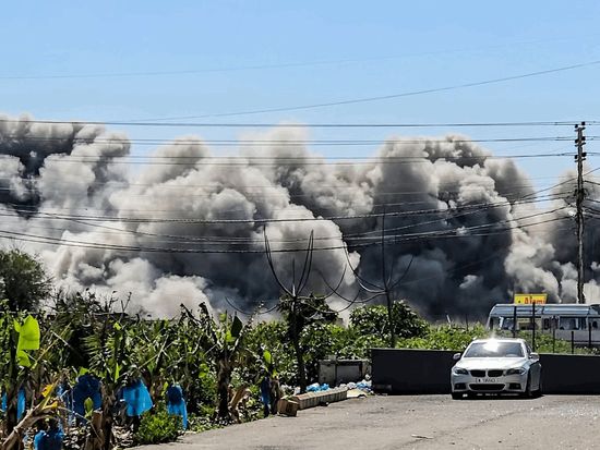Largest refinery in Mideast closed as precaution after drone attack triggers fire in Abu Dhabi industrial complex