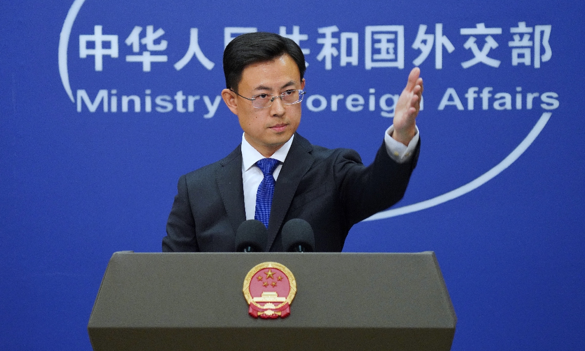Guo Jiakun, Chinese FM spokesperson Photo:VCG