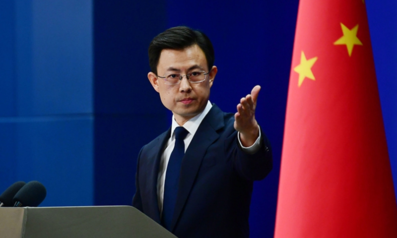 Photo: Chinese Foreign Ministry spokesperson Guo Jiakun