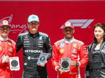Russell beats Ferrari to win Shanghai F1 Sprint