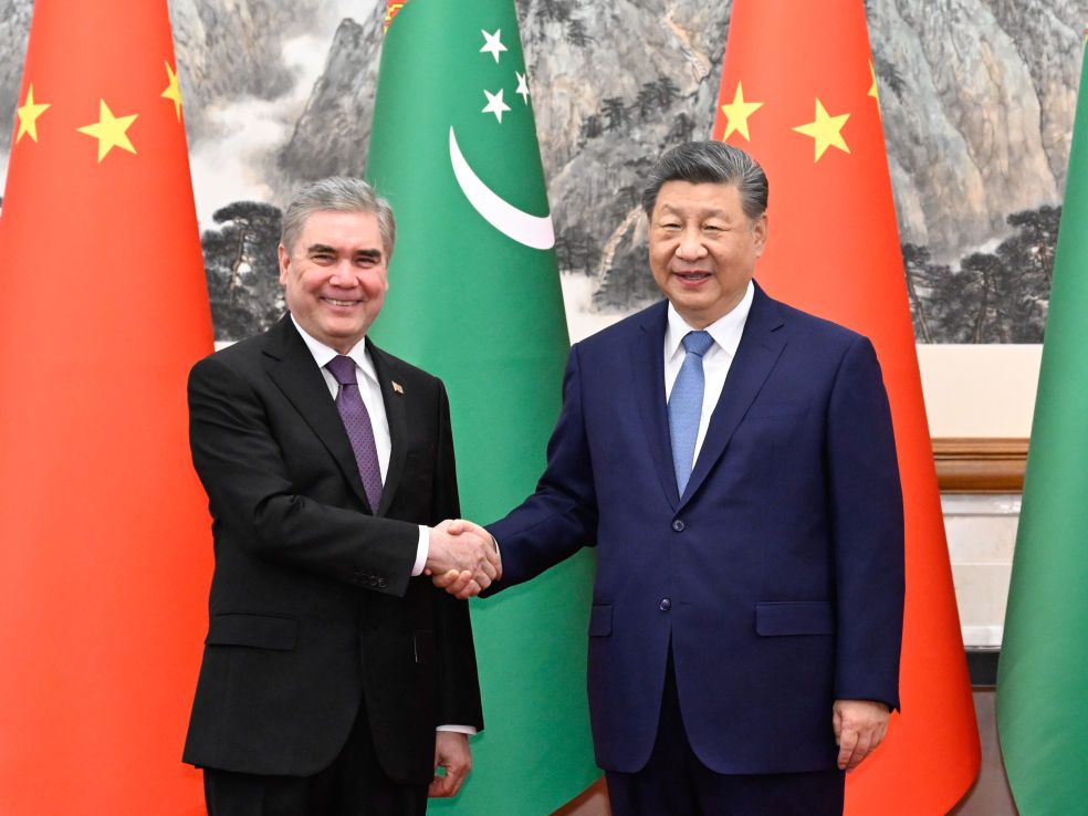 Xi meets National Leader of the Turkmen People and Chairman of the Halk Maslahaty of Turkmenistan