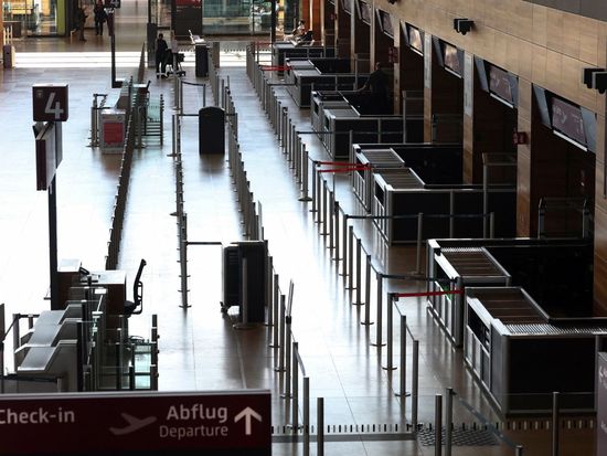 All flights halted at Berlin airport as strike grounds operations