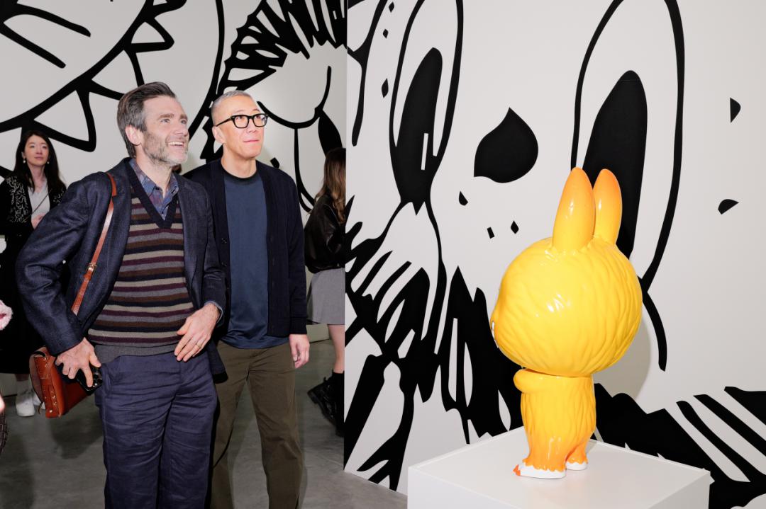 Paul King and Kasing Lung (right) Photo: Courtesy of Pop Mart