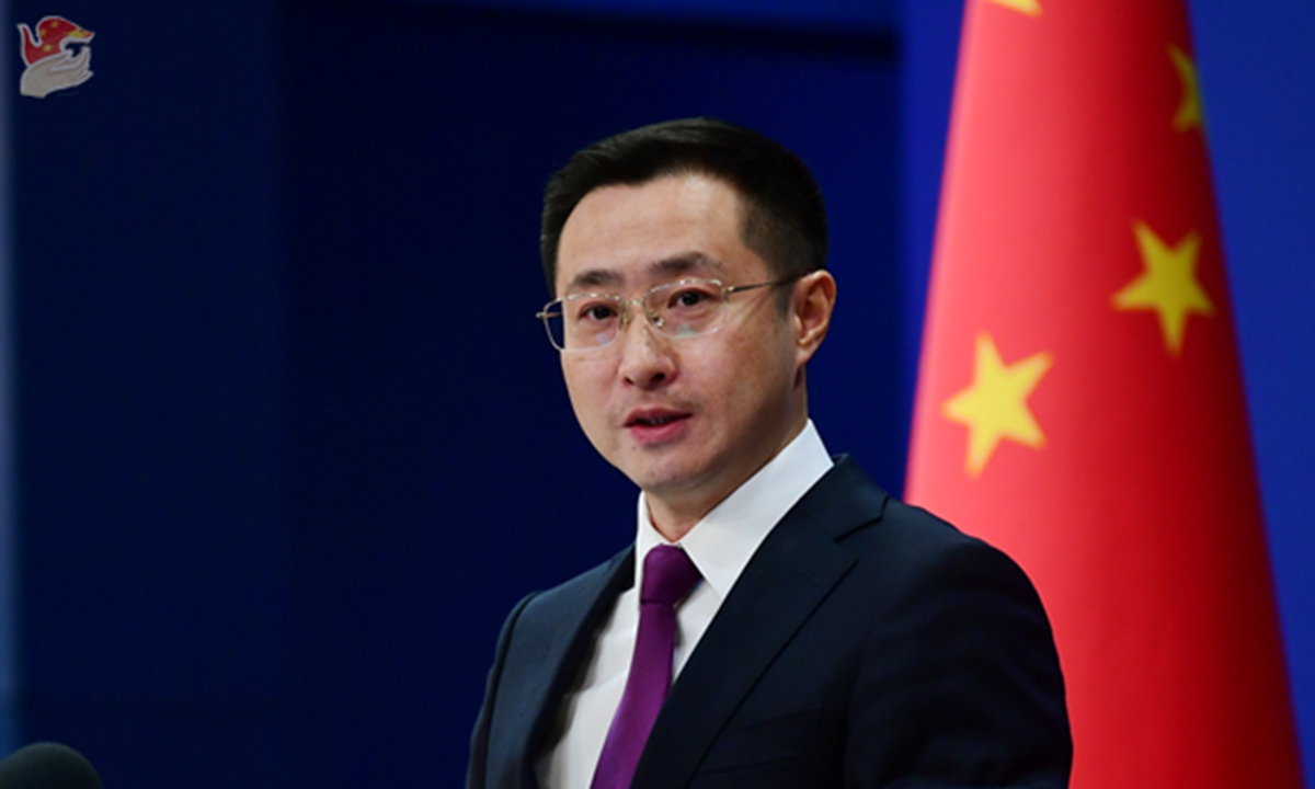 Photo: Chinese Foreign Ministry spokesperson Lin Jian