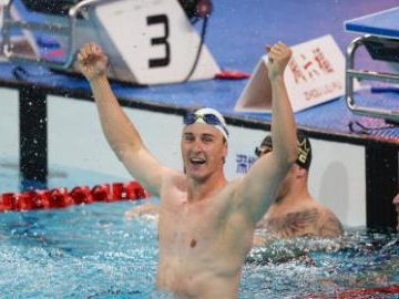 McEvoy breaks 50m freestyle world record at swimming China Open