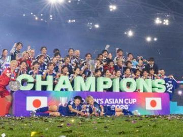 Japan wins third AFC Women's Asian Cup title