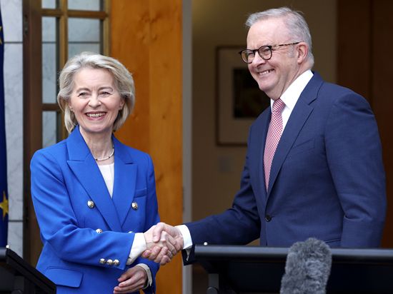 Australia, EU finalize free trade deal