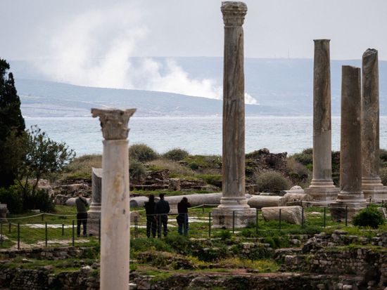 In Tyre, an ancient archeological site is threatened by Israeli bombs