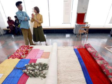 In pics: exhibition of national textiles in Bishkek, Kyrgyzstan