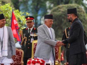 Shah sworn in as Nepal's prime minister