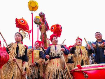 Sama Festival celebrated in Sanbao Dong Village in China's Guizhou