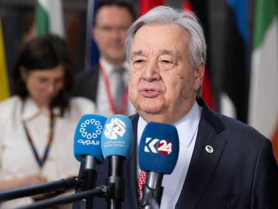 UN chief renews call for US, Israel to stop war against Iran