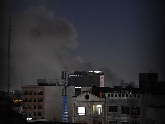 Iran's IRGC says hit Israel-linked vessel in Strait of Hormuz, ship ablaze