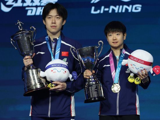 China's Sun, Wang bag women's, men's titles at ITTF World Cup in Macao SAR