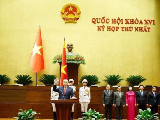 Xi congratulates To Lam on election as president of Vietnam
