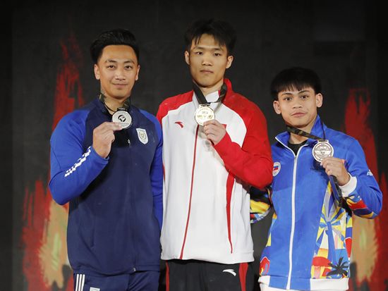 Chinese gymnasts claim three gold medals to close Apparatus World Cup in Cairo