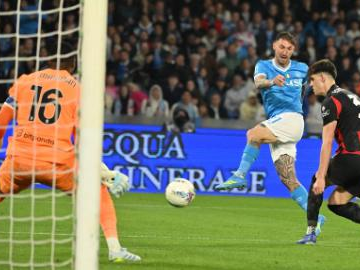 Serie A football match: Napoli vs. AC Milan