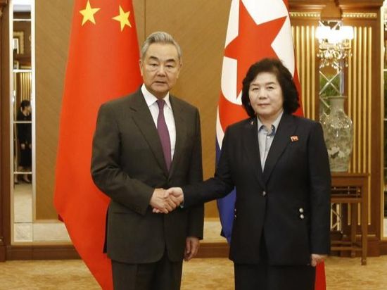 Chinese FM says China to work with DPRK to consolidate positive momentum of ties