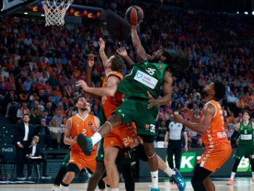Euroleague basketball match: Valencia vs. Panathinaikos