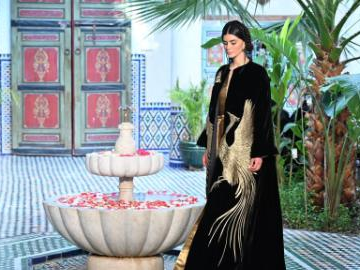 Models present creations at Morocco Fashion Week 2026