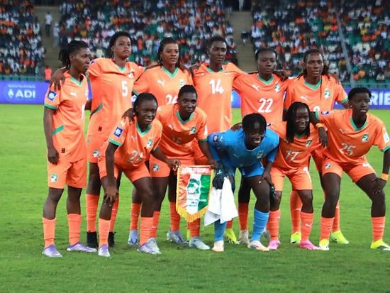 Football friendly match held between Cote d'Ivoire and Turks and Caicos Islands