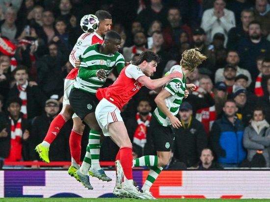 UEFA Champions League quarterfinal 2nd Leg football match: Arsenal vs. Sporting CP