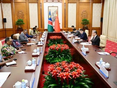 China, Namibia agree to strengthen ties, support multilateralism
